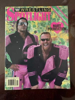 Revista Spotlight WWF/WWE - The Hart Foundation - Volumen 11 sin póster Foto 1 de 4