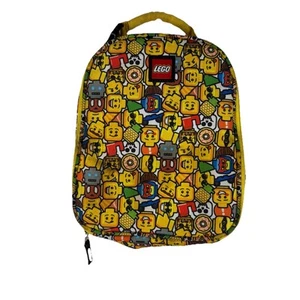 Lego Minifigura Emoji Bolsa de Almuerzo 2019 Refrigerador Portátil con Asa 4"x9"x7.75" - Imagen 1 de 14