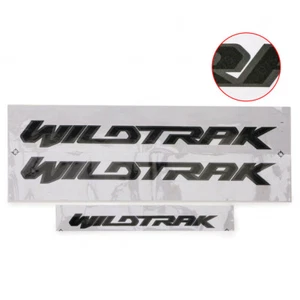 Set decalcomania adesivo posteriore laterale nero adatto a Ford Ranger Wildtrak 4x4 2018 2020 - Foto 1 di 8