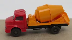 WIKING Ho 1/87 Camión Mercedes MB 1413 Peonza Hormigón Cemento Mixer No Box - Imagen 1 de 6