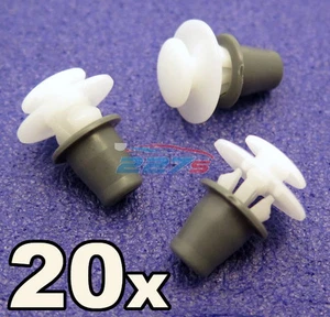 20x VW Side Moulding Strip & Wheel Arch Trim Clips- Golf mk2, mk3, Jetta, Vento - Picture 1 of 1