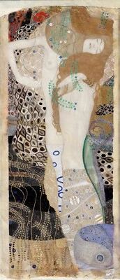 Water Snakes By Gustav Klimt - Quality Matte Print - FRAME ME - Image 1 of 2