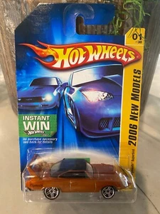 Hot Wheels 2006 nuevos modelos #1 '70 Plymouth Superbird cobre tarjeta ganadora instantánea - Imagen 1 de 1