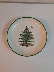 Árbol de Navidad Spode GRANDE 12 pulgadas Cupé cuenco para servir vacaciones - Imagen 1 de 3