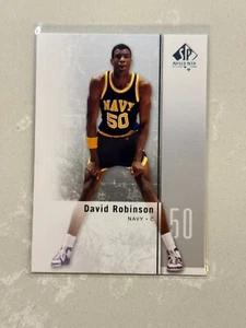 2011-12 SP Authentic David Robinson #8 Navy San Antonio Spurs - Picture 1 of 2