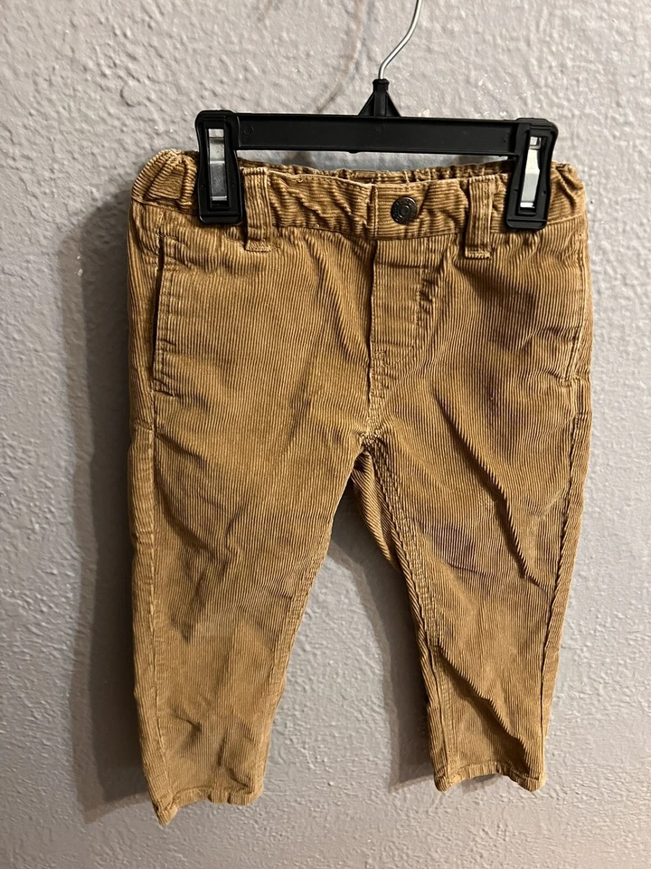 Вельветовые желтовато-коричневые брюки Izod для мальчиков размер детский 4T - Изображение 1 из 4