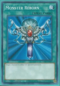 Yugioh - Monster Reborn - 1st Edition Card - Picture 1 of 1