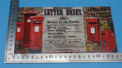 Jersey Postal History - Roadside Letter Boxes Stamp - Image 1 of 4