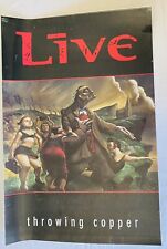 LIVE Throwing Copper Music Album Grunge Band Vintage 1994 Funky Poster 34x22cm 