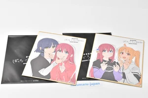 Bocchi the Rock! Re: Shikishi Colored Paper 2 types Nijika Ijichi Hitori Goto - Picture 1 of 14
