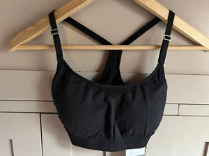 Under Armour Sports Bra Motion padded | Black | Large | 1235929 | New - Picture 1 of 6