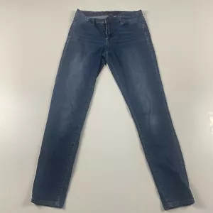 Calvin Klein Legging Jeans Women's 30/10 Blue Denim Casual Mid Rise Skinny Leg - Picture 1 of 5