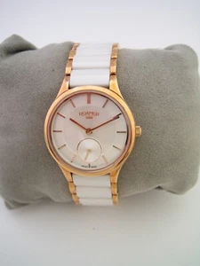 ROAMER WATCH WOMENS CERALINE SAPHIRA 677855 STAINLESS STEEL SWISS GENUINE - Picture 1 of 9