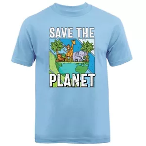 Earth Day Save The Earth Planet T-Shirt - Bild 1 von 17