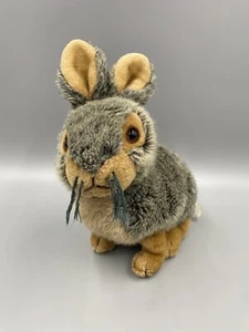 DanDee realistischer Hase Kaninchen Plüschtier braun Stofftier 9 Zoll - Bild 1 von 9