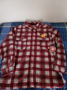Central Michigan Chippewas Fleese Flannel **NEW** - Picture 1 of 10