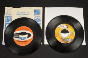Dionne Warwick 2- 45rpm Vinyl Records "There's Always Something" "I Just Don't" - Picture 1 of 6