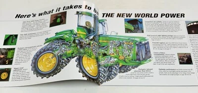 JOHN DEERE 32 Pages 9000 Series 4WD Tractors Brochure 1997 - Image 1 of 4