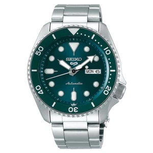 Seiko 5 Sports SRPD61K Green Automatic Men's Watch 41-Hour 4R36 100m with Box - Picture 1 of 11