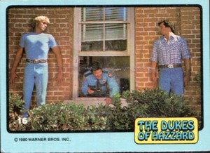 1980 Donruss The Dukes of Hazzard Trading #16 Wax c5