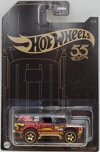 RANGE ROVER CLASSIC 2023 Hot Wheels Black and Yellow 55th Anniversary Mix 1/#4 - Picture 1 of 3