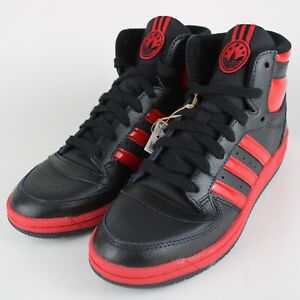 Big Kids Adidas Originals Top Ten RB J Training Mid Top Shoes Black/Red IF7835
