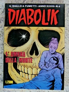 *L'OMBRA DELLA MORTE* DIABOLIK N° 4 ANNO XXXIII ED. ASTORINA L. 2300 OTTIMO -  - Foto 1 di 1
