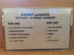 NOS Kenny Loggins Return to Pooh Corner 1994 Promo Cassette Tape Album Sealed - Picture 1 of 4