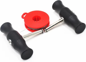 Car Windshield Cut-Out Wire Handle Removal Tools Kit Windscreen Window Glass Cut - Picture 1 of 5