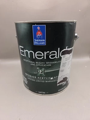 Interior esmeralda Sherwin Williams de 1 galón color satinado 1594 rosa hibisco Foto 1 de 3