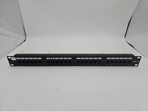 8054529022892 Techly Patch Panel UTP 24 Ports RJ45 Cat.6 I-PP 24-RU-C6T TECHly - Photo 1/5