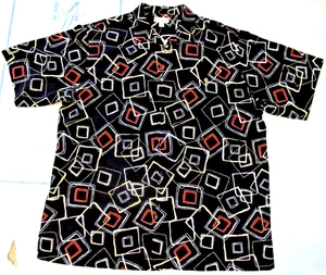 PRONTO UOMO "MENS 100% SILK SHIRT" ~ (SIZE: 3XLT) ~ ** BRAND NEW / WITH TAG ** - Picture 1 of 19