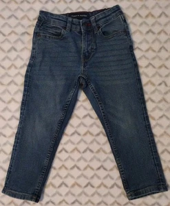 Tommy Hilfiger Boy Jeans Size: 4T, Adjustable Waist, Stretch Straight - Picture 1 of 10