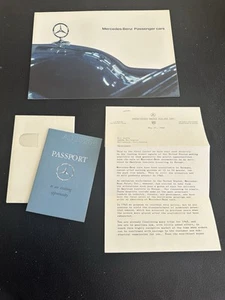 1963 Mercedes Benz Europe Delivery Catalog 220 230SL SL 220S 300 SE 600 Brochure - Picture 1 of 13