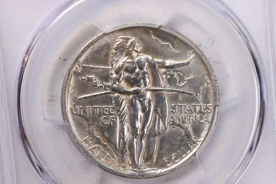 1938-S 50 Cent., Oregon., Commemorative., PCGS UNC Detail., Store #2171 - Image 1 of 3