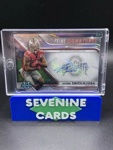 2022 Bowman Chrome University Jaxon Smith-Njigba Auto Prime Signatures 48/50 - Picture 1 of 4