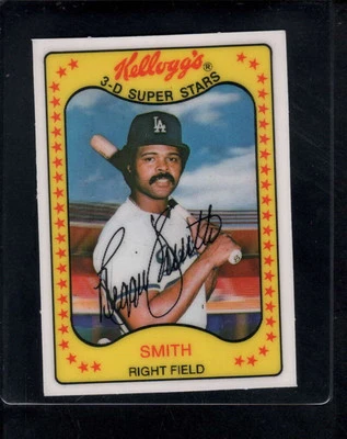 1981 Kellogg #36 Reggie Smith  NM/NM+ X2816879 - Image 1 of 3