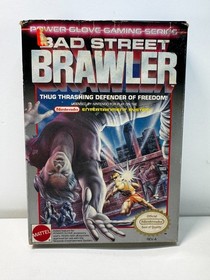 Bad Street Brawler (Nintendo NES, 1989) Cart, Box, Sleeve Authentic Tested
