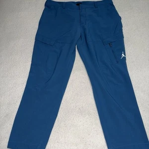 Men’s Nike Air Jordan Golf Pants Blue Slim Fit Repel DZ0542 Size 38x30 - Picture 1 of 6