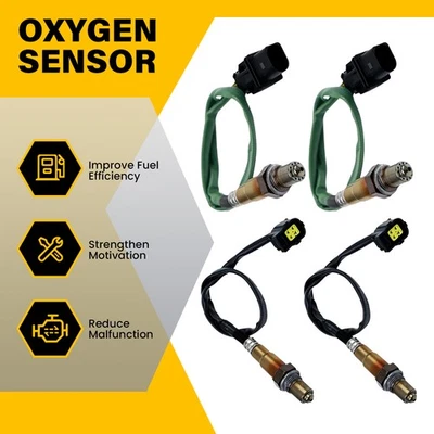 4x Sensores de Oxigênio O2 Para Mercedes-Benz C300 CL550 E350 ML63 2008 09 10 11 2012 D - Imagem 1 de 4