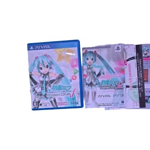 Project Diva f Japanese Import PS Vita PSVita Japan Sega Hatsune Miku US Seller - Picture 1 of 1