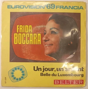 FRIDA BOCCARA - UN JOUR, UN ENFANT - 1969 SPANISH 7" SINGLE PS, CHANSON - Picture 1 of 4