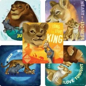 25 Disney Lion King Wild Side  Stickers Party Favor Teacher Supply Simba - Picture 1 of 1