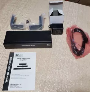 New CE LABS CABLE ELECTRONICS HM41DA 4-PORT HDMI DISTRIBUTION AMPLIFIER in Box - Picture 1 of 11