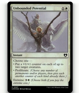 FOIL - MTG - Unbounded Potential 67 - Commander Masters - C - Picture 1 of 1
