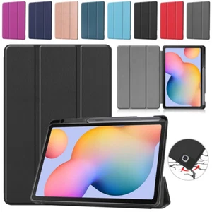 Case For Samsung Galaxy Tab S6 Lite 10.4 2024/2022/2020 Flip Leather Stand Cover - Picture 1 of 77