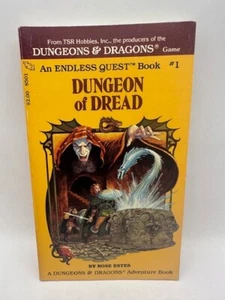 ENDLESS QUEST Lot of (3) Books 1, 2 & 5 TSR Dungeons & Dragons, 1980s D&D CYOA - Picture 1 of 23