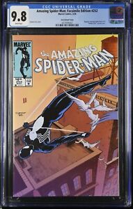 Amazing Spider-Man #252 Facsimile Edition 1:25 Vess Hidden Gem Variant CGC 9.8