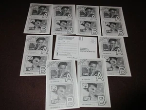 (9) " ELVIS " USPS VOTE " A" or " B " 29cent Stamp VOTE USPS MAILIN POSTCARDS MT - Picture 1 of 3
