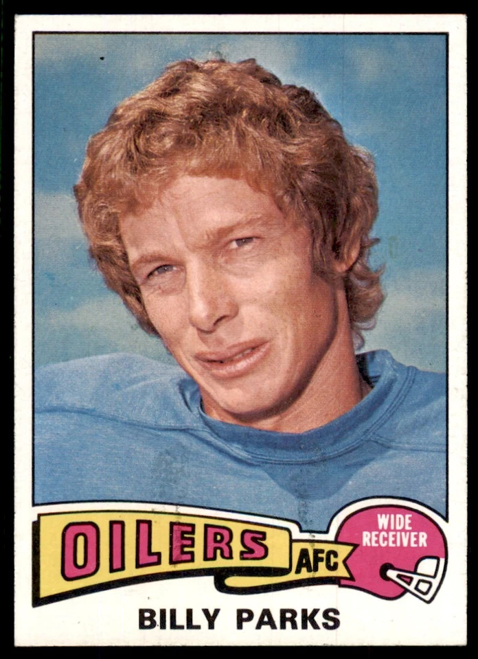 1975 Topps Billy Parks Houston Oilers #324 - Image 1 of 2